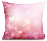 Kissen Motiv "Herzen Bling Bling"