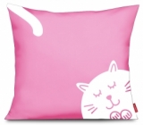 Kissen Motiv "schlafende Katze"