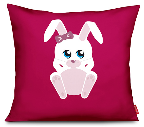 Kissen Motiv "Bunny"